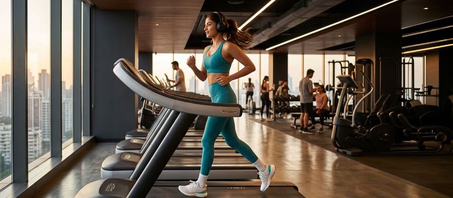 Gymnasium at Codename T Square, Tathawade, Pune — indicative amenity render